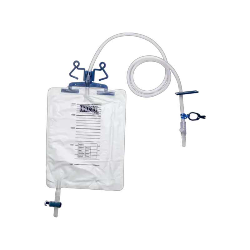 URINDRAINAGESYSTEM ohne Tropfkammer mit Halterung 2 l steril 120 cm 1 St