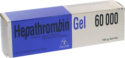 Hepathrombin 60000 100 g Gel