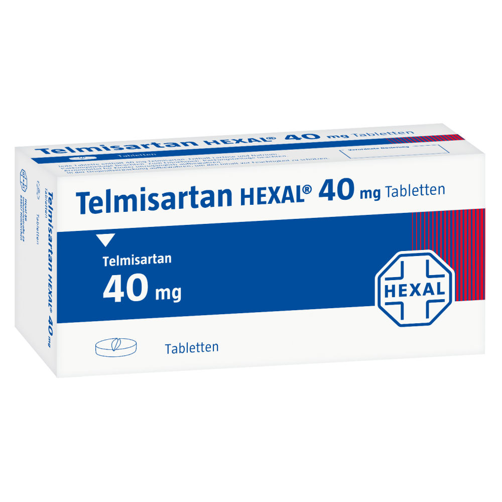 Telmisartan HEXAL 40mg 98 St Tabletten