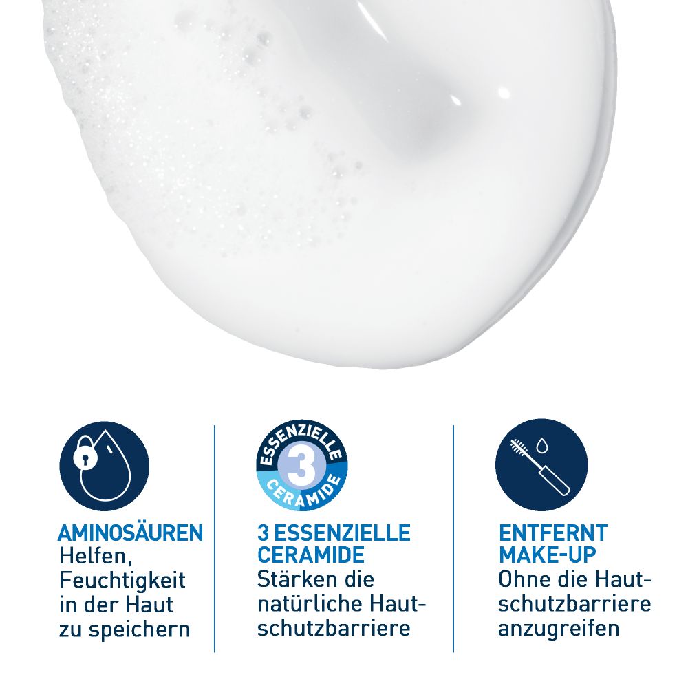CeraVe Reinigung Creme-zu-Schaum Feuchtigkeitsspendend 473 ml Gel