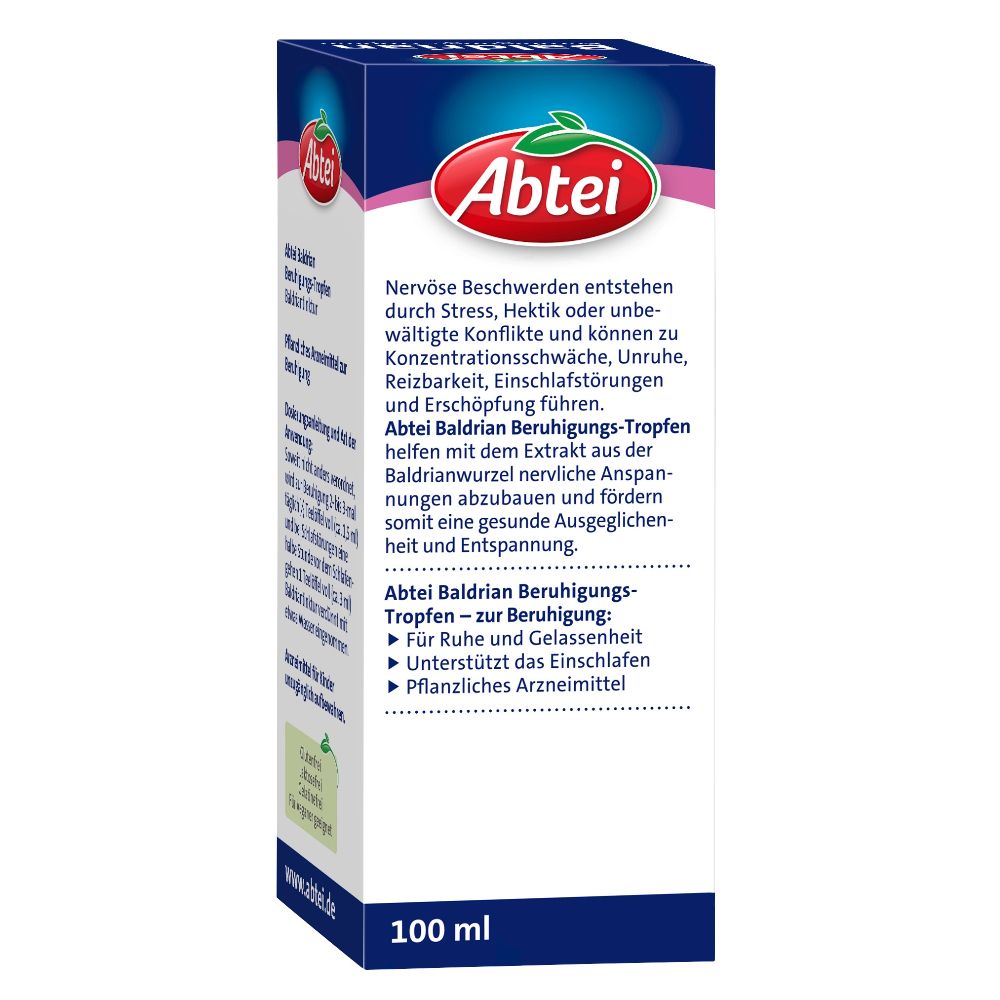 Abtei Baldrian Beruhigungs-Tropfen 100 ml Tropfen