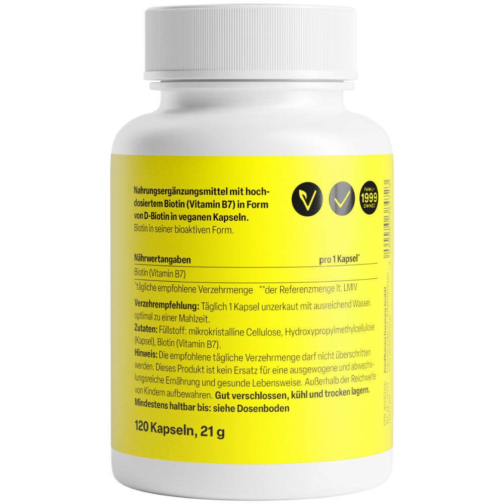 Zein PHARMA Biotin 10mg  120 St Kapseln