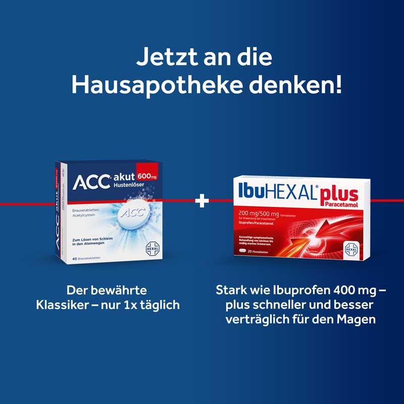 ACC akut 600mg Hustenlöser 20 St Brausetabletten