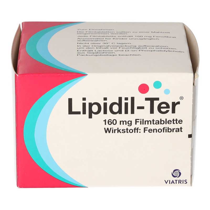 Lipidil-Ter 160mg 50 St Filmtabletten
