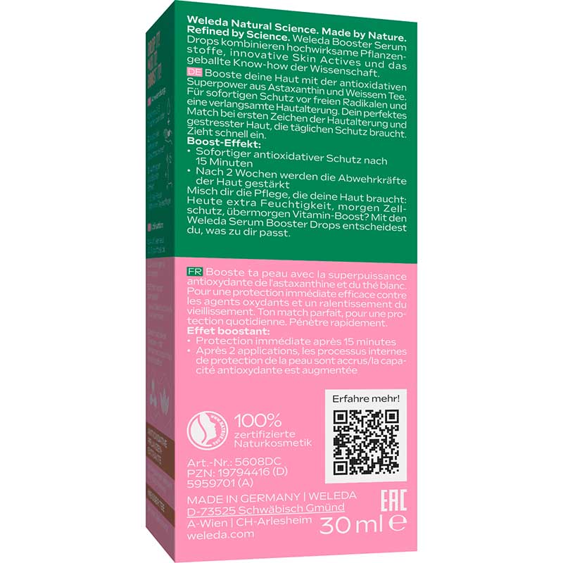 WELEDA Slow Aging Astaxanthin SERUM DROPS 30 ml