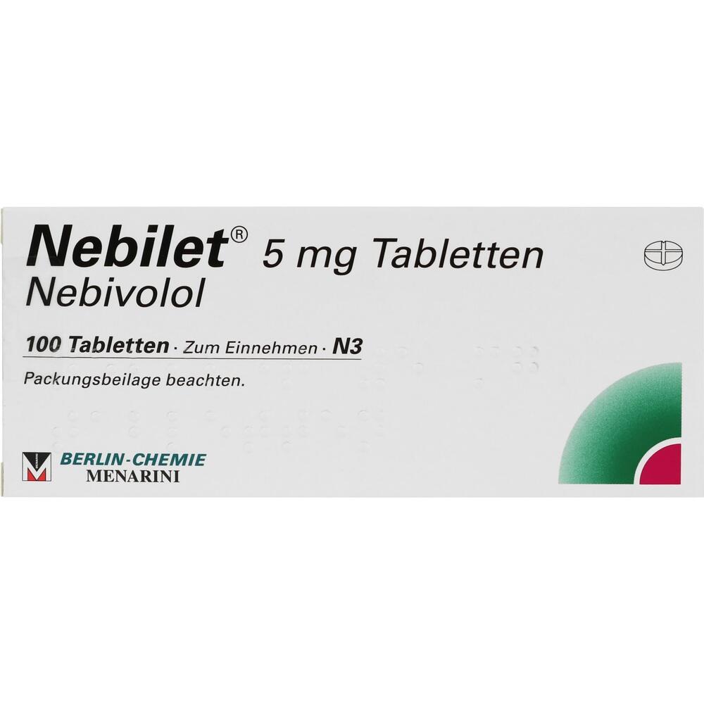 Nebilet 5mg 100 St Tabletten