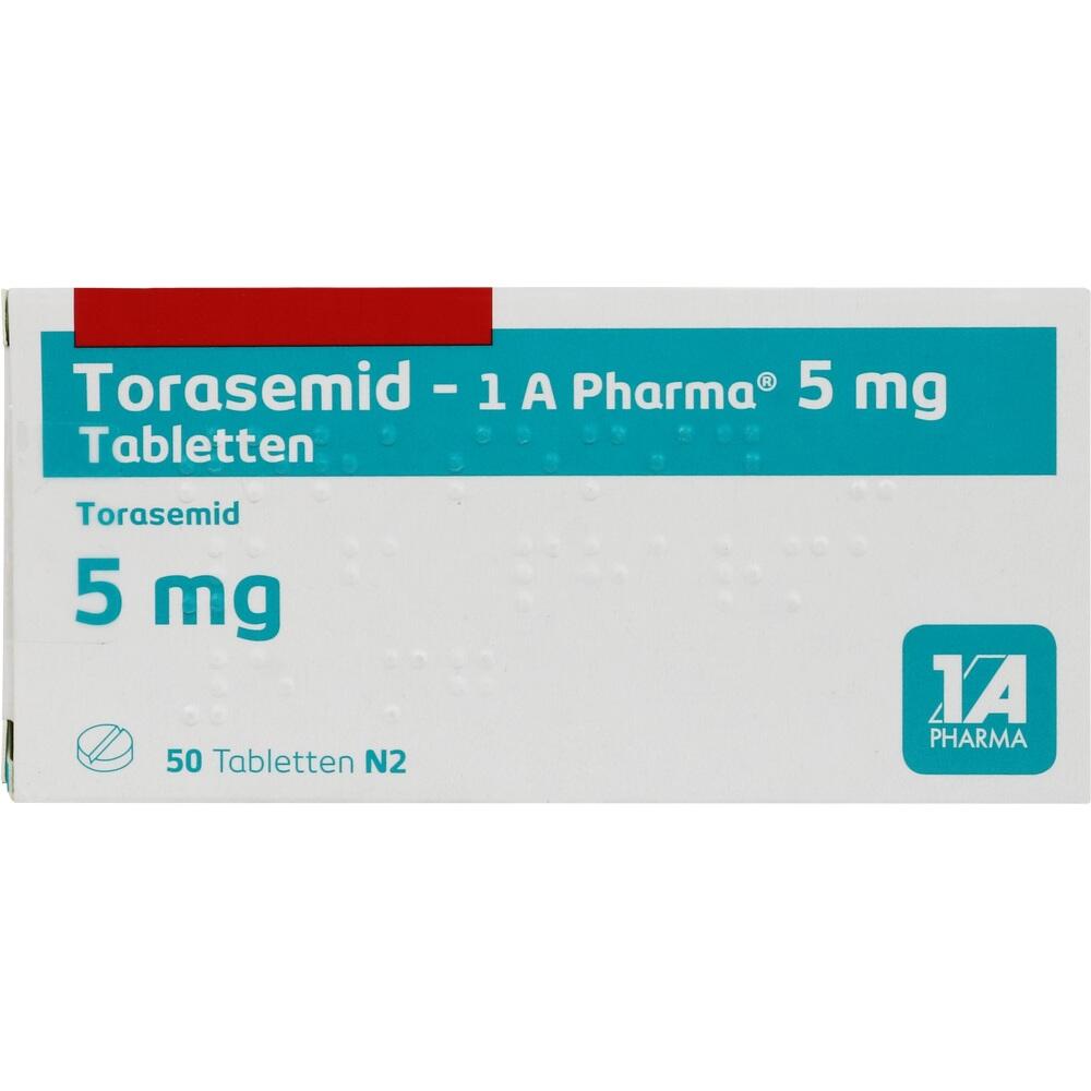 Torasemid-1 A Pharma 5mg 50 St Tabletten