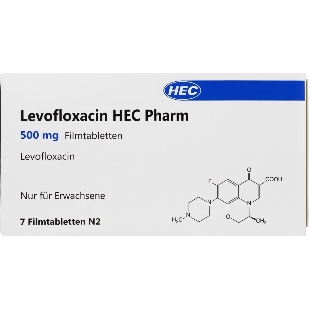 Levloxacin HEC Pharm 500 mg 7 St Filmtabletten