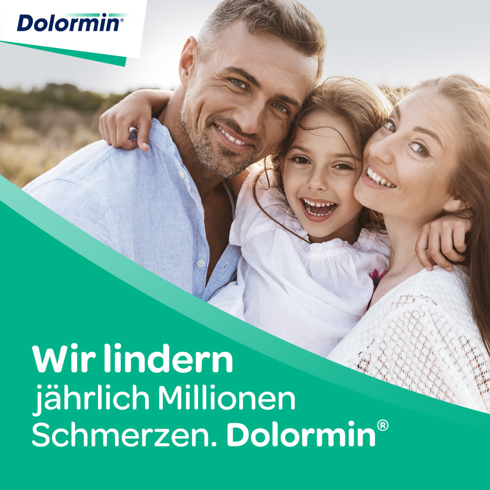 Dolormin Migräne bei Migräneattacken