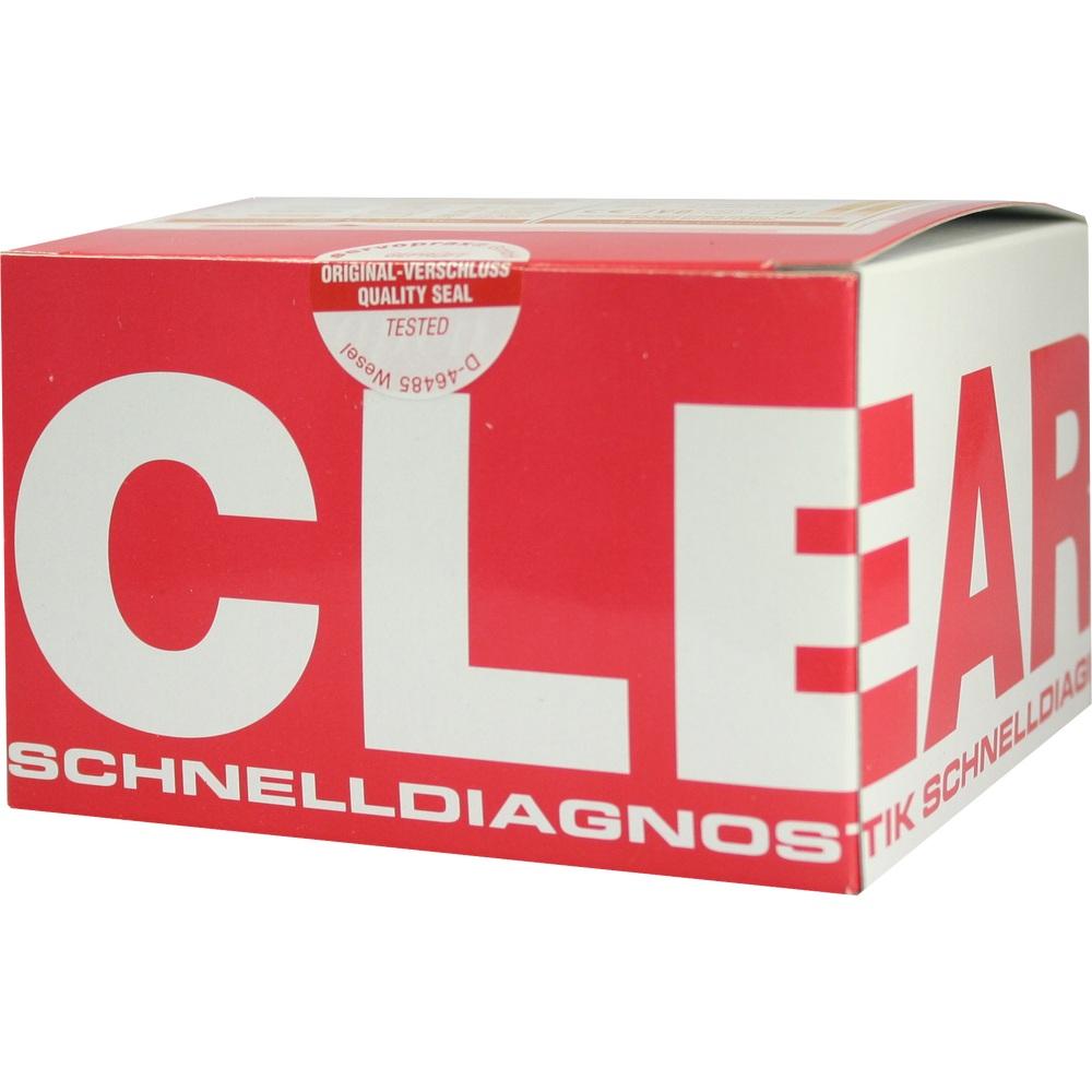 MICROALBUMIN Schnelltest z.Nachw.v.Cleartest 5 St Teststreifen