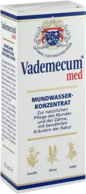 VADEMECUM MED Mundwasser Konzentrat 75 ml Lösung