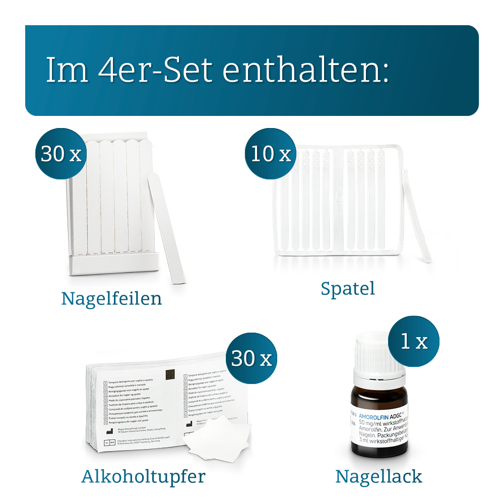AMOROLFIN ADGC 50 mg/ml  5 ml Wirkstoffhaltiger Nagellack