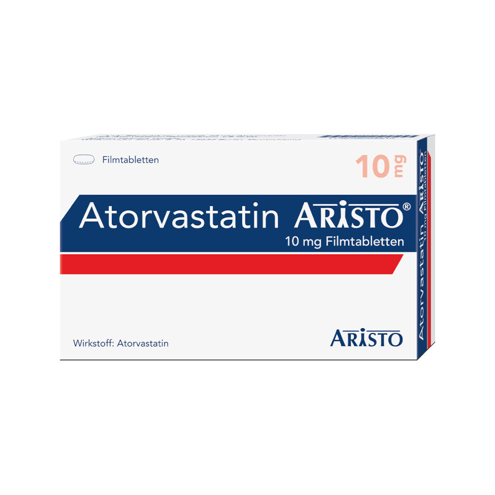 Atorvastatin Aristo 10mg 30 St Filmtabletten
