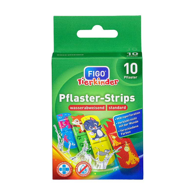 FIGO Tierkinder Pflaster-Strips wasserabweisend 10 St 10 St Pflaster