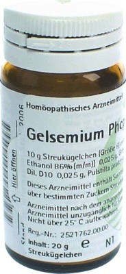 GELSEMIUM PHCP Globuli 20 g Globuli