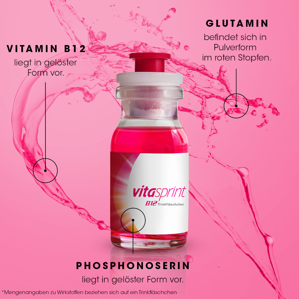 vitasprint B12 Trinkfläschchen  30 St Trinkampullen