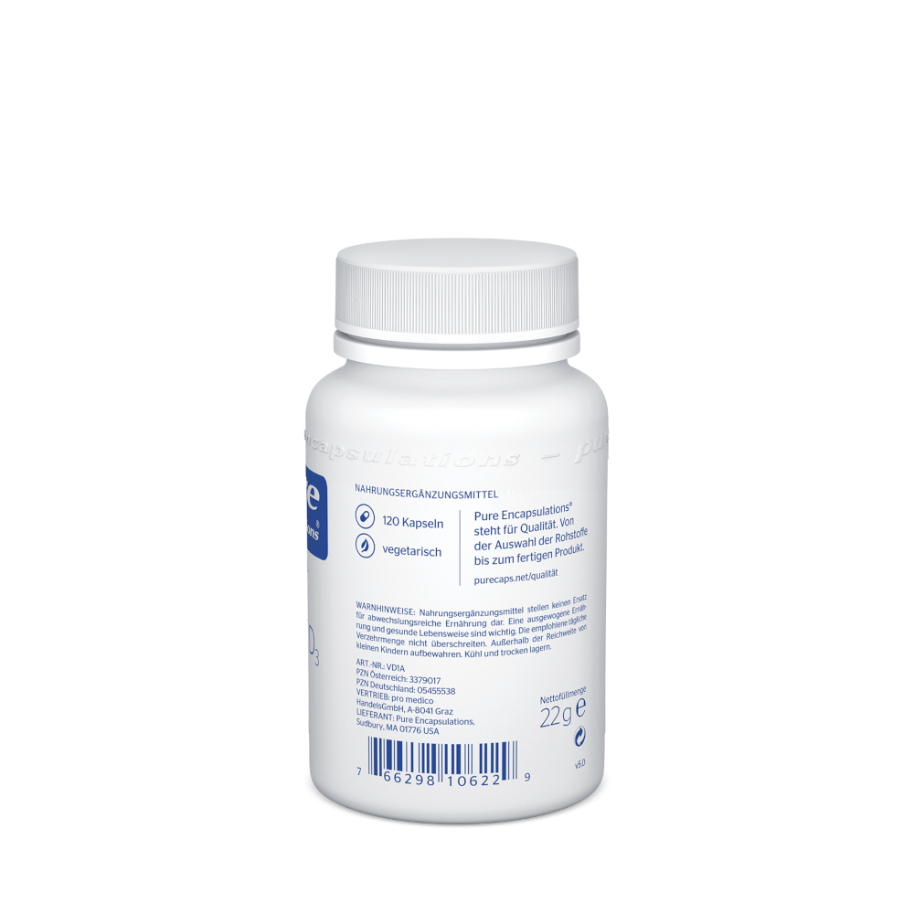 pure encapsulations Vitamin D3 400 I.E. 120 St Kapseln