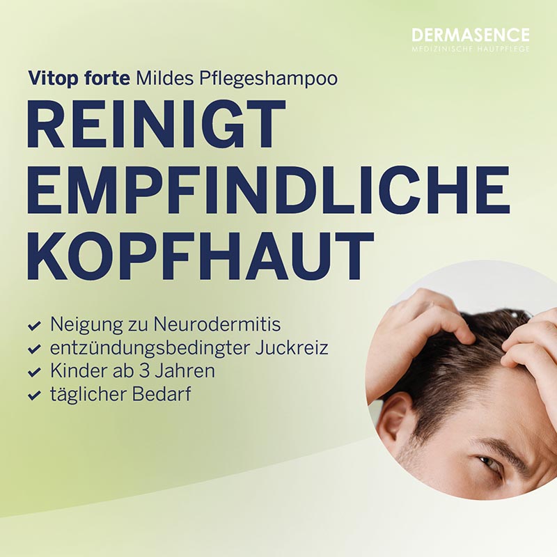 DERMASENCE Vitop forte MILDES PFLEGESHAMPOO 200 ml Shampoo