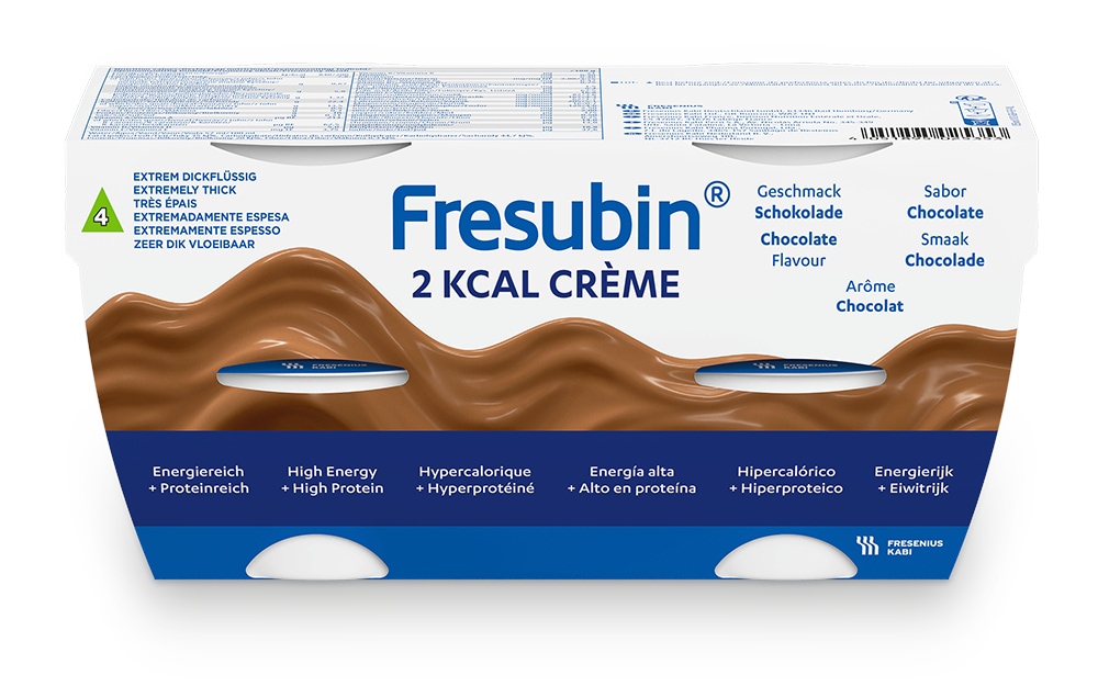 Fresubin 2 kcal Creme Schokolade 4X125 g Flüssigkeit