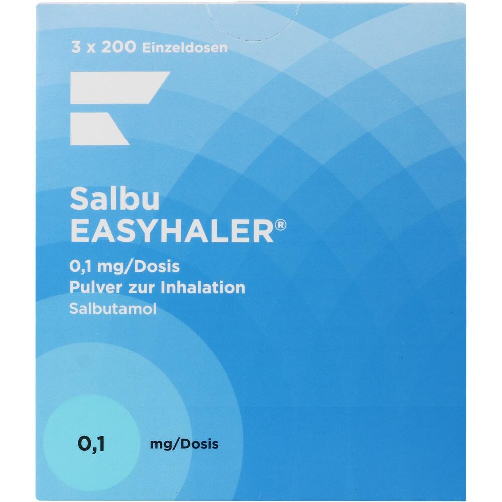 Salbu Easyhaler 0,1mg/Dosis 3 St Inhalationspulver