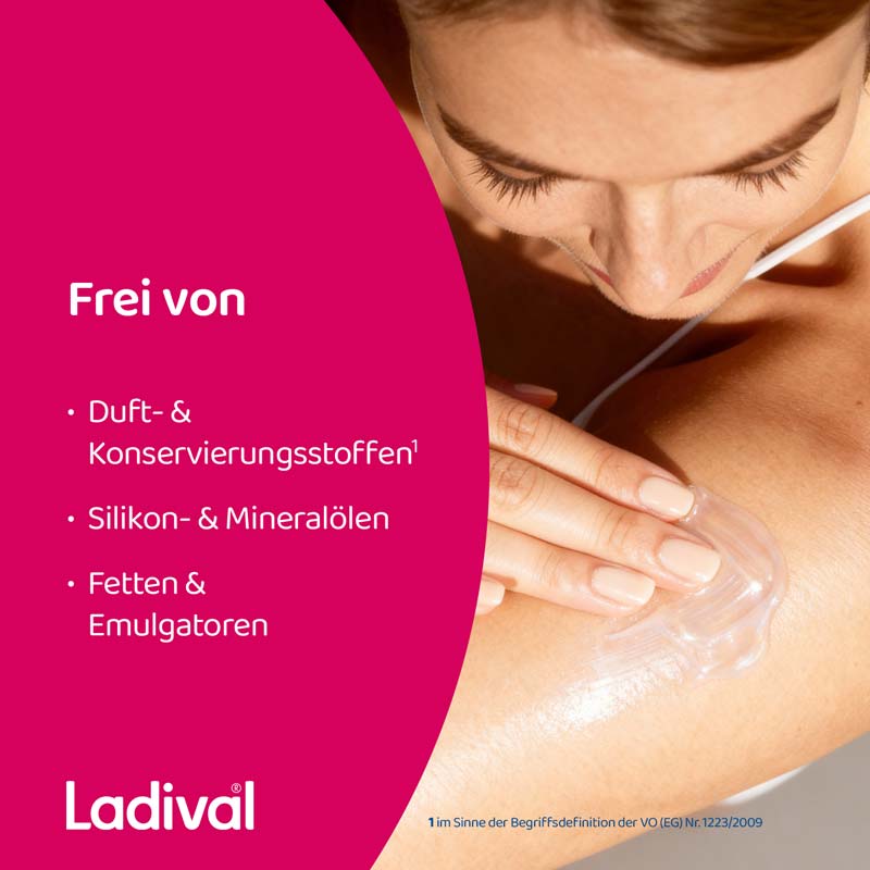 Ladival Sonnengestresste Haut Akut Spray, After Sun Repair für den Körper, regeneriert mit Photolyase, feuchtigkeitsspendend und kühlend, mit Panthenol und Vitamin E, 150ml