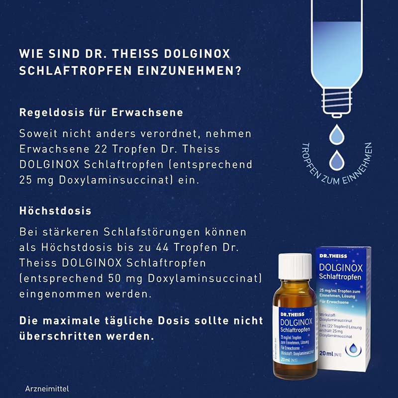 Dr. Theiss DOLGINOX Schlaftropfen 20 ml Tropfen zum Einnehmen