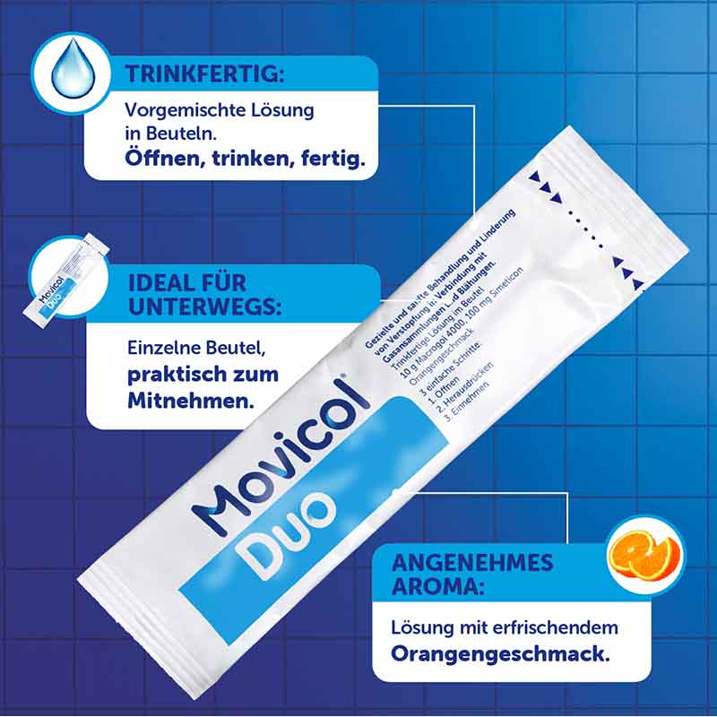 Movicol Duo 20 St Lösung zum Einnehmen
