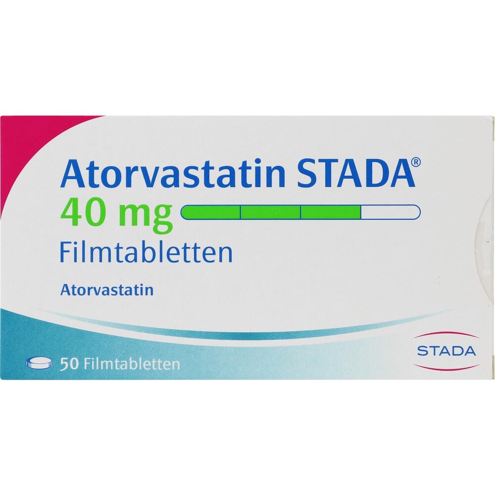 Atorvastatin STADA 40mg 50 St Filmtabletten