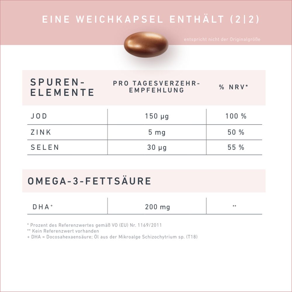Velnatal 1 Babyplanung 90 St Weichkapseln