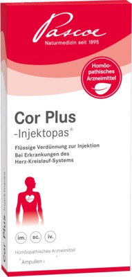 Cor Plus Injektopas flüss.Verdünnung z.Injekt.Amp. 100 St Ampullen