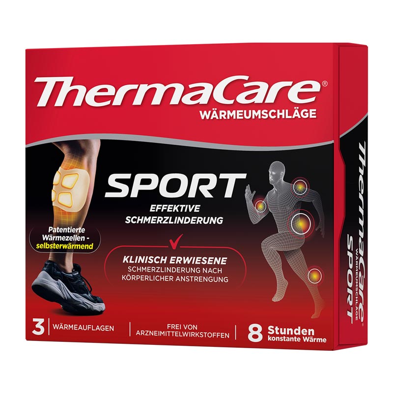 ThermaCare SPORT WÄRMEUMSCHLÄGE 3 St