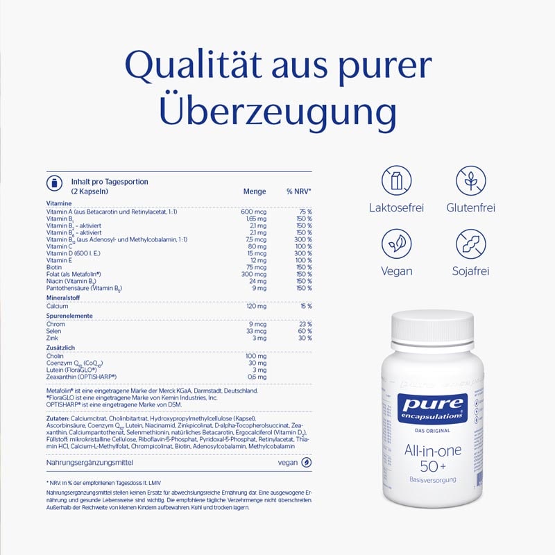 pure encapsulations All-in-one 50++  60 St Kapseln