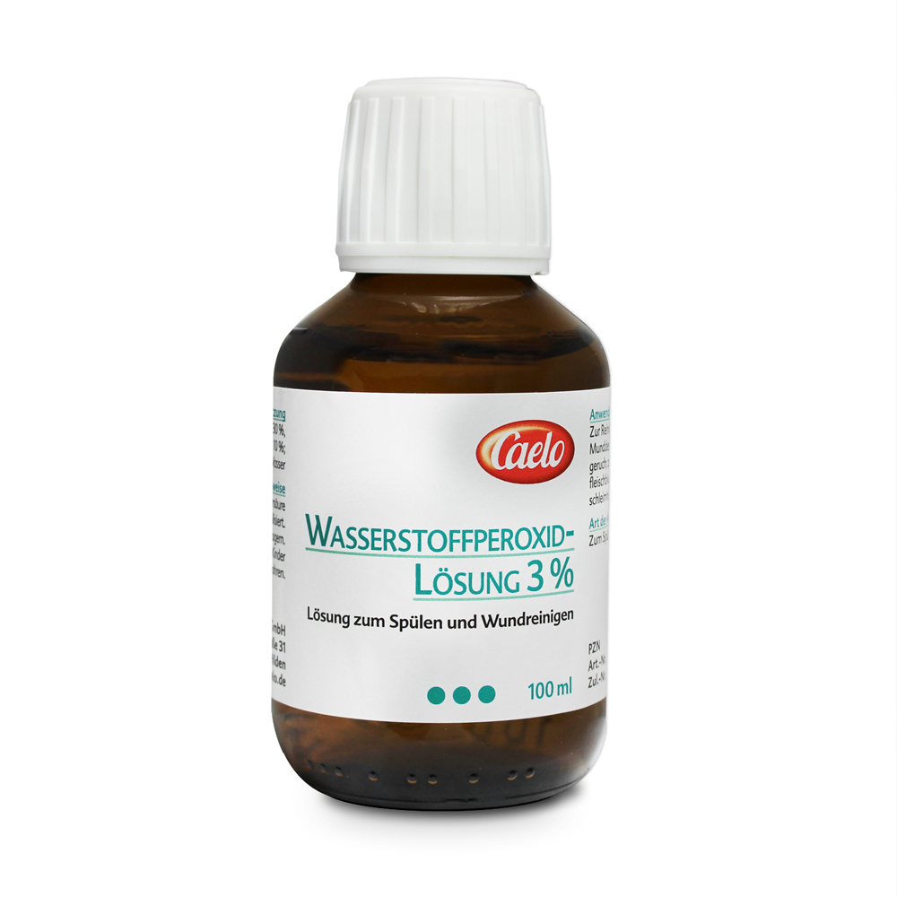 Caelo WASSERSTOFFPEROXID-LÖSUNG 3% 100ml 100 ml Flüssigkeit