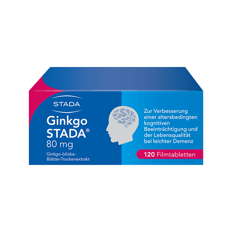 Ginkgo STADA 80mg 120 St Filmtabletten