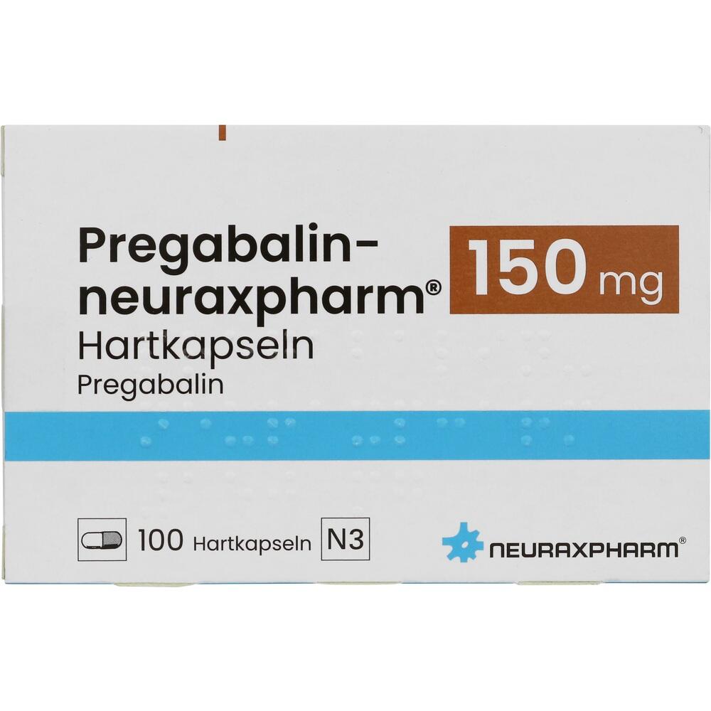 Pregabalin-neuraxpharm 150mg 100 St Hartkapseln