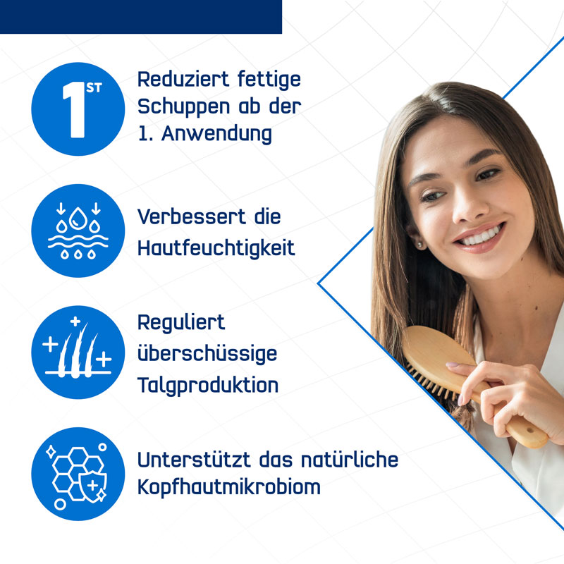 TERZOLIN Expert Schuppen-Shampoo bei fettiger Kopfhaut 200 ml Shampoo