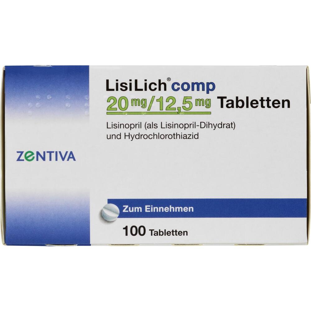 LisiLich comp 20mg/12,5mg 100 St Tabletten