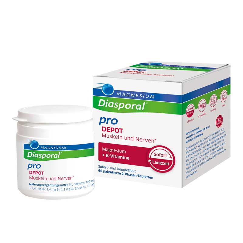 MAGNESIUM Diasporal pro DEPOT 60 St Tabletten