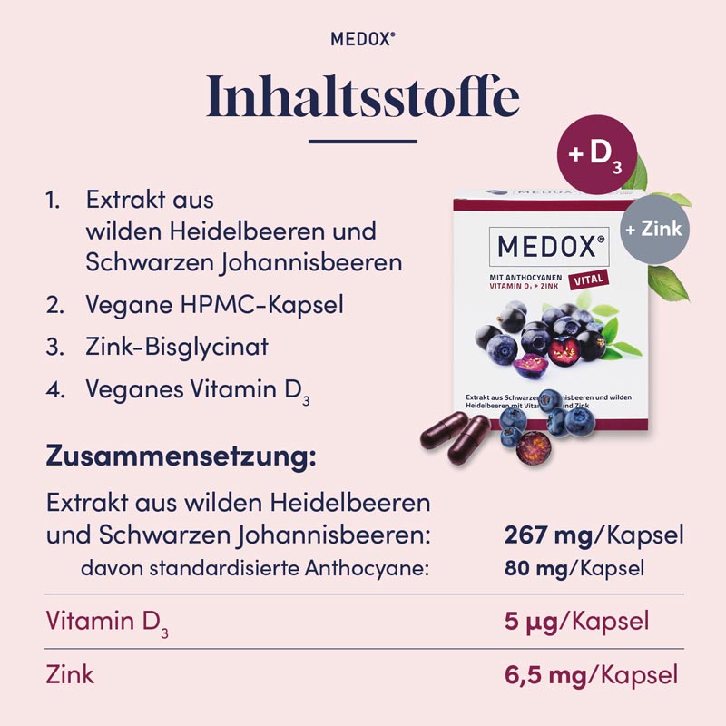 MEDOX Vital 30 St Kapseln