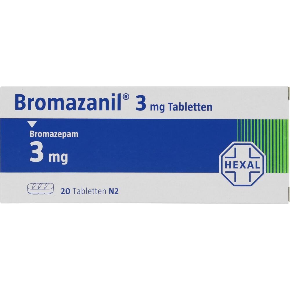 Bromazanil 3mg 20 St Tabletten