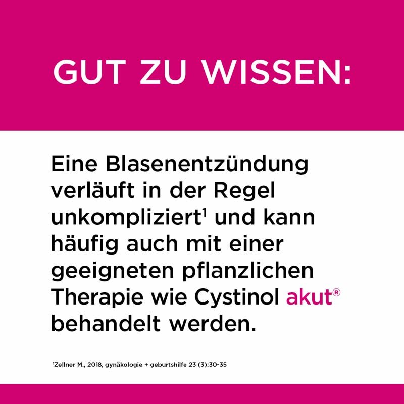Cystinol akut bei akuter Blasenentzündung & Harnwegsinfektion 100 St Überzogene Tabletten