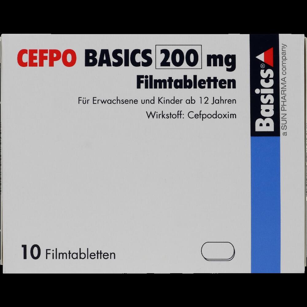 CEFPO BASICS 200mg 10 St Filmtabletten