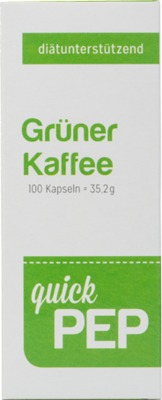 QUICKPEP grüner Kaffee Kapseln 100 St Kapseln