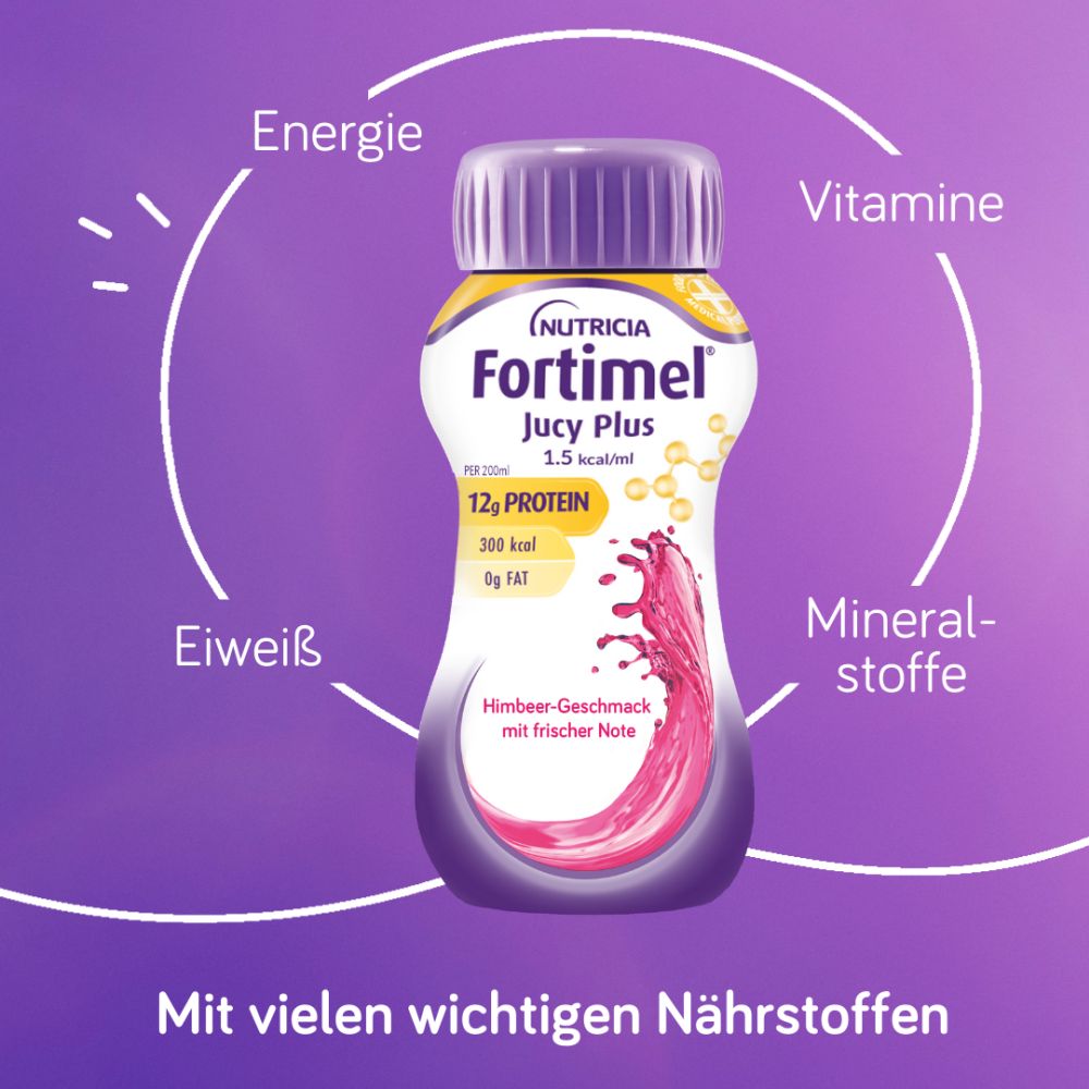 Fortimel Jucy Plus Mischkarton 32X200 ml Flüssigkeit