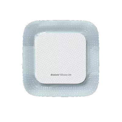 BIATAIN Silicone Lite Schaumverband 12,5x12,5 cm 10 St Verband