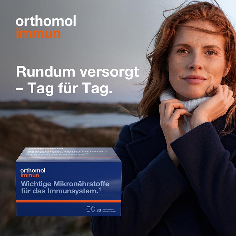 orthomol mmun - Mikronährstoffe mit Vitamin C, Vitamin D und Zink - Tabletten/Kapseln