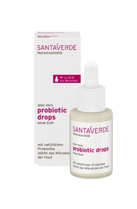 SANTA VERDE aloe vera probiotic drops ohne Duft 30 ml