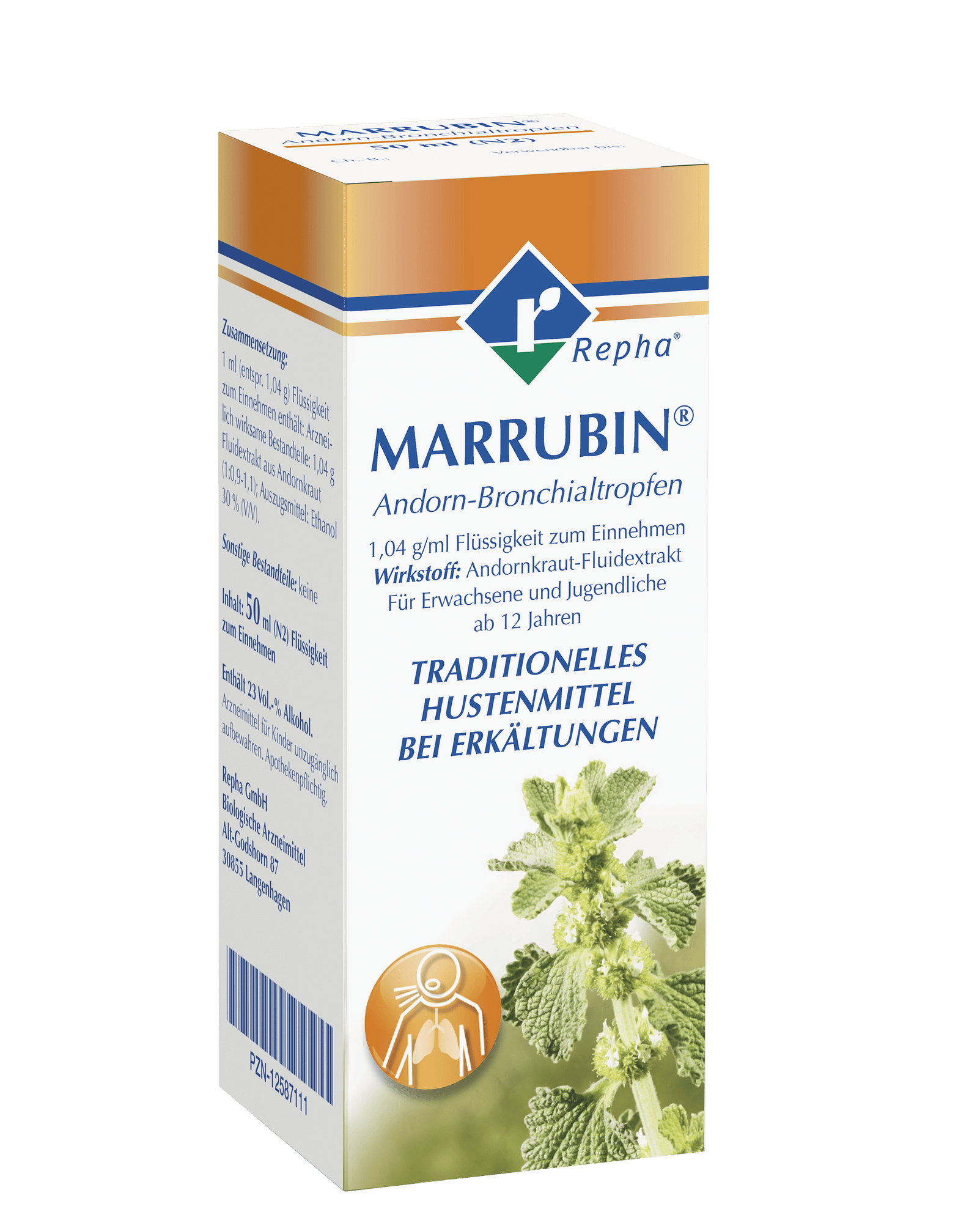 MARRUBIN Andorn-Bronchialtropfen 50 ml Tropfen