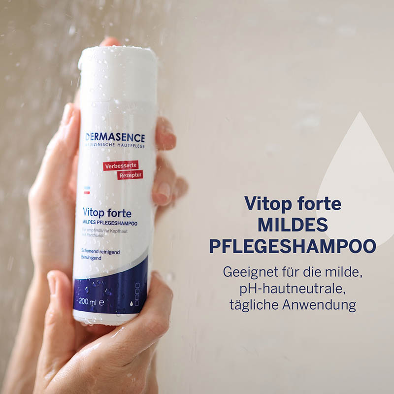 DERMASENCE Vitop forte MILDES PFLEGESHAMPOO 200 ml Shampoo