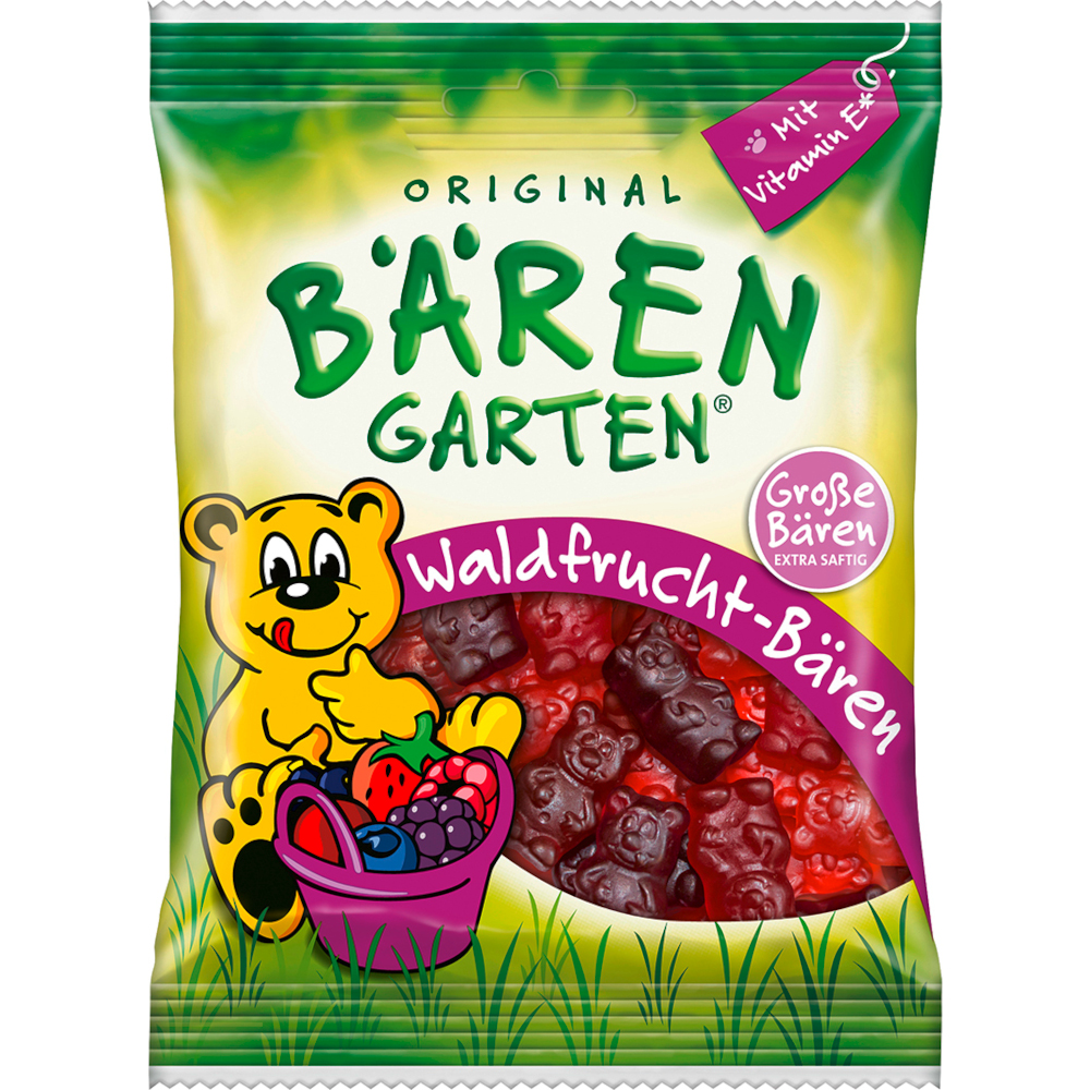 ORIGINAL BÄRENGARTEN Waldfrucht-Bären mit Antioxidantien 150 g Bonbons